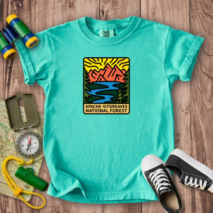 Apache Sitgreaves National Forest Kids Cotton T-Shirt