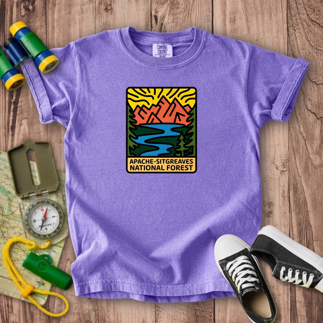 Apache Sitgreaves National Forest Kids Cotton T-Shirt