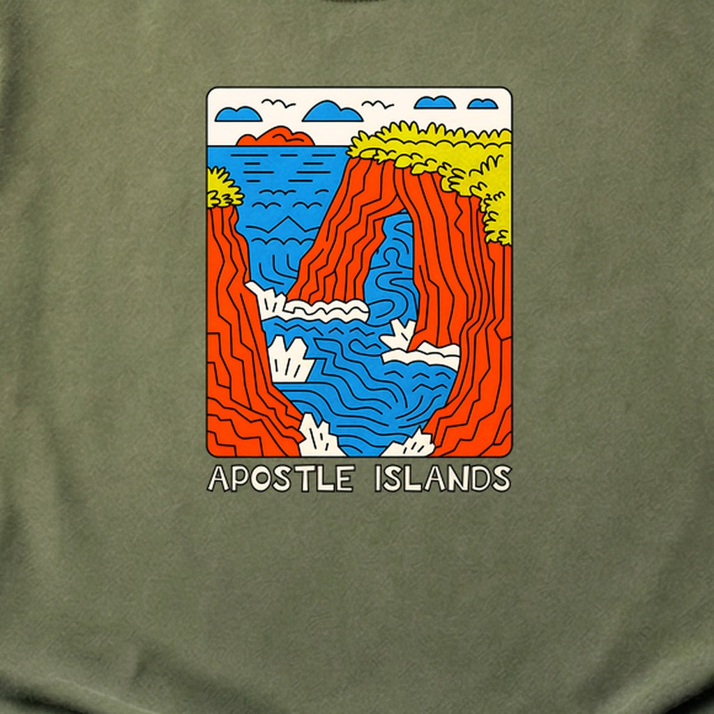 Apostle Islands National Lakeshore Cotton T-Shirt