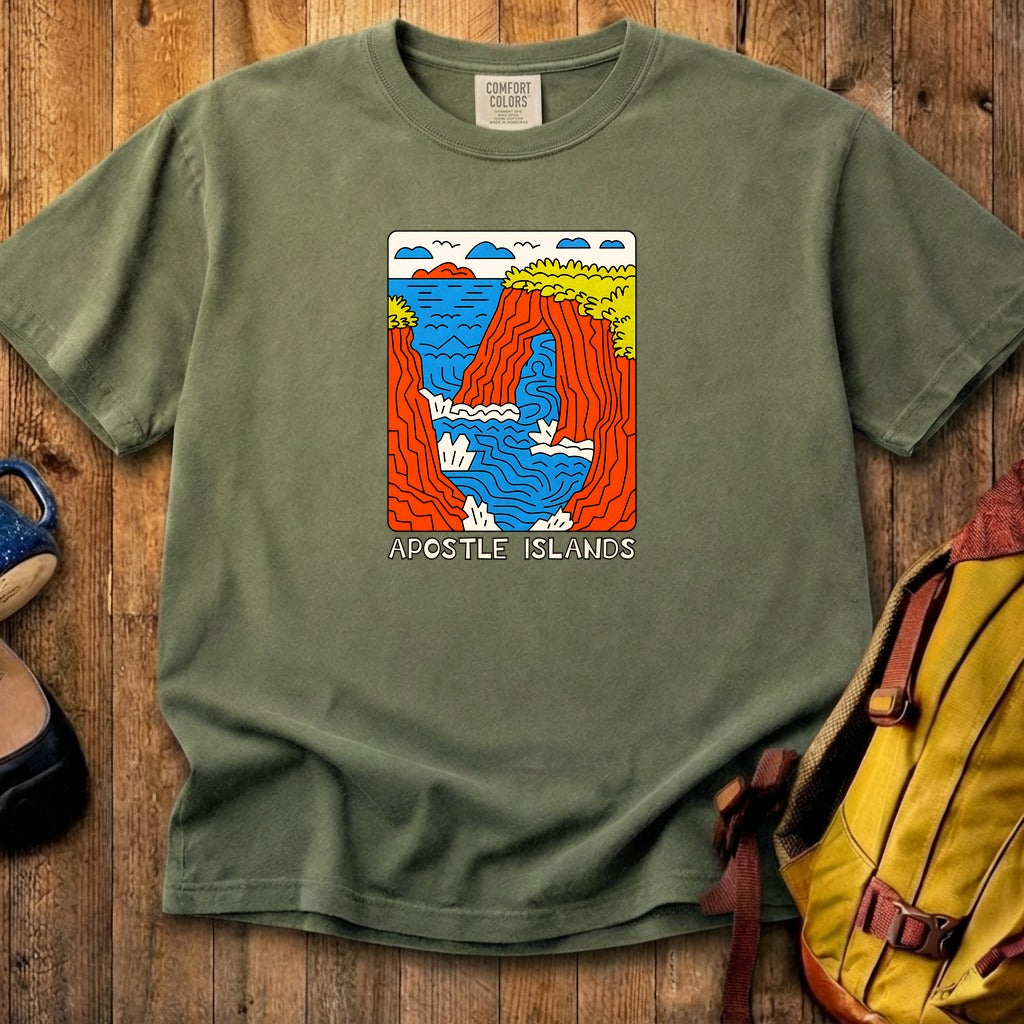 Apostle Islands National Lakeshore Cotton T-Shirt