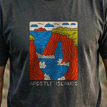 Apostle Islands National Lakeshore Cotton T-Shirt