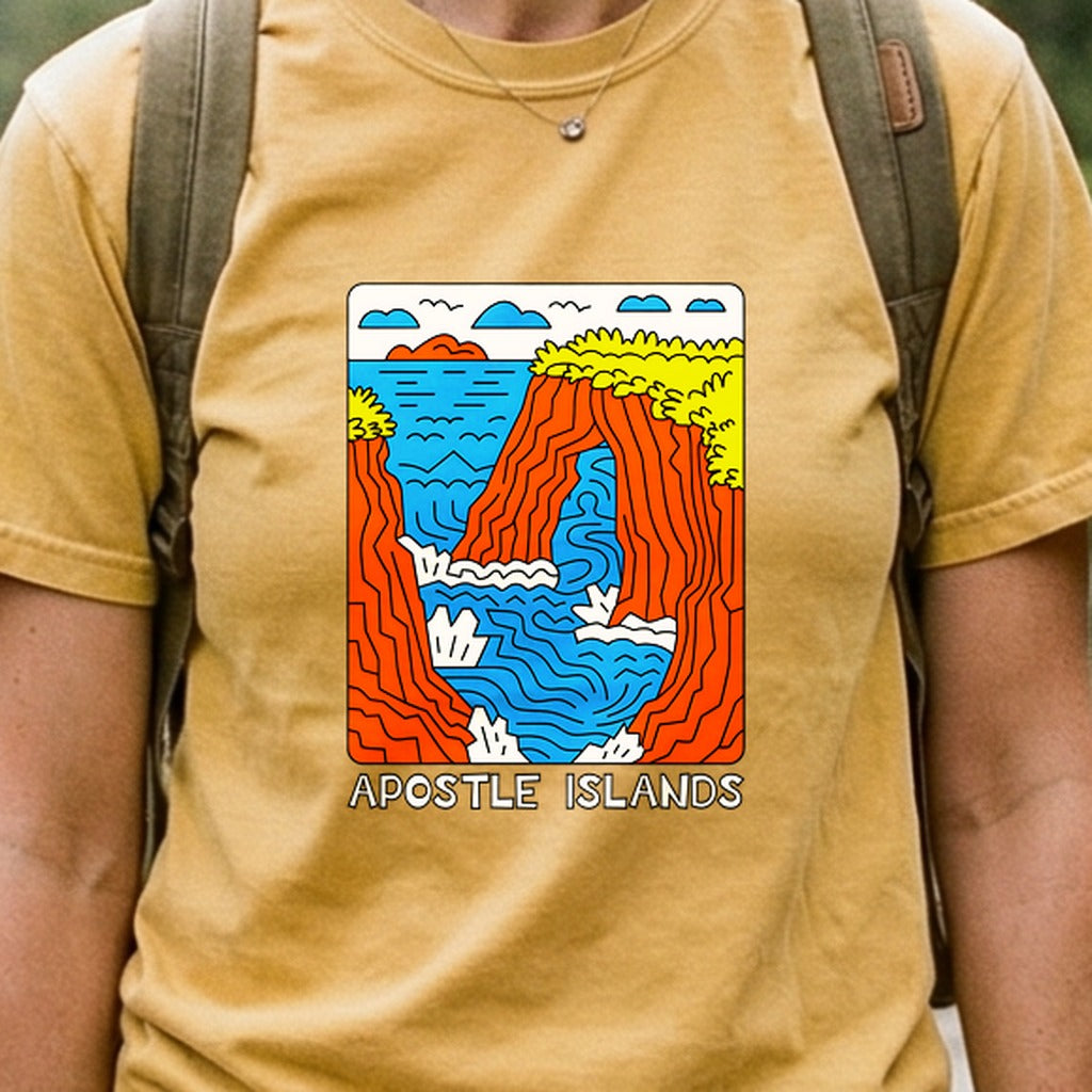 Apostle Islands National Lakeshore Cotton T-Shirt