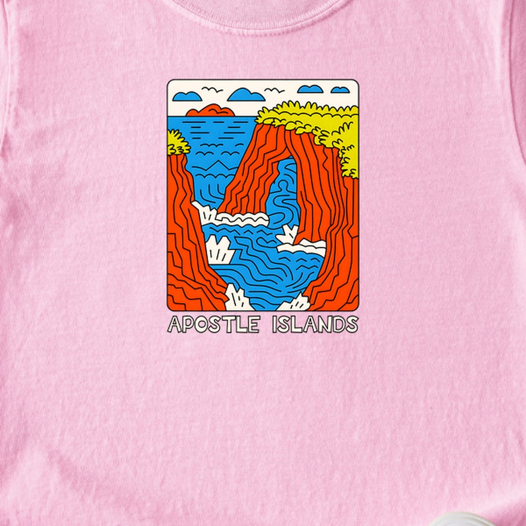 Apostle Islands National Lakeshore Kids Cotton T-Shirt