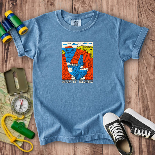 Apostle Islands National Lakeshore Kids Cotton T-Shirt