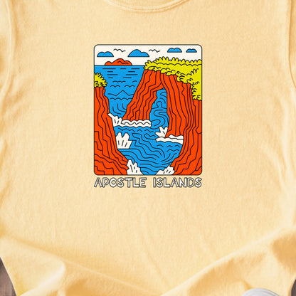 Apostle Islands National Lakeshore Kids Cotton T-Shirt