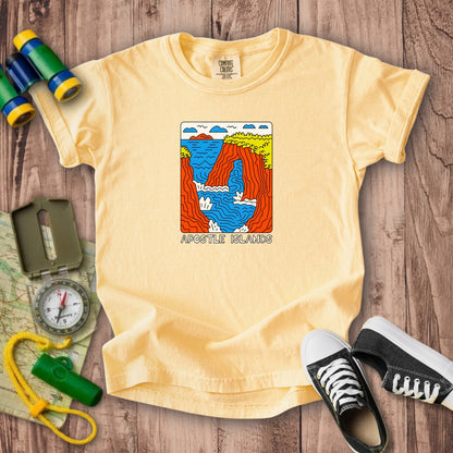 Apostle Islands National Lakeshore Kids Cotton T-Shirt