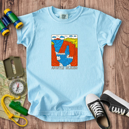 Apostle Islands National Lakeshore Kids Cotton T-Shirt