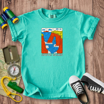 Apostle Islands National Lakeshore Kids Cotton T-Shirt