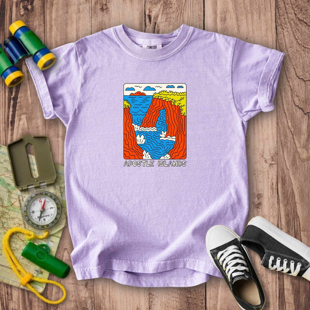 Apostle Islands National Lakeshore Kids Cotton T-Shirt
