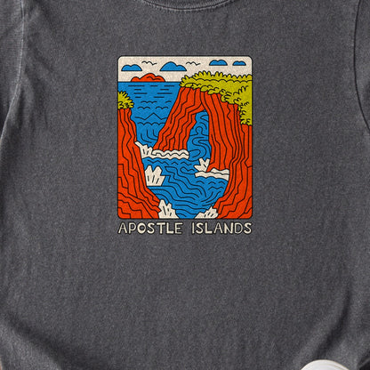 Apostle Islands National Lakeshore Kids Cotton T-Shirt