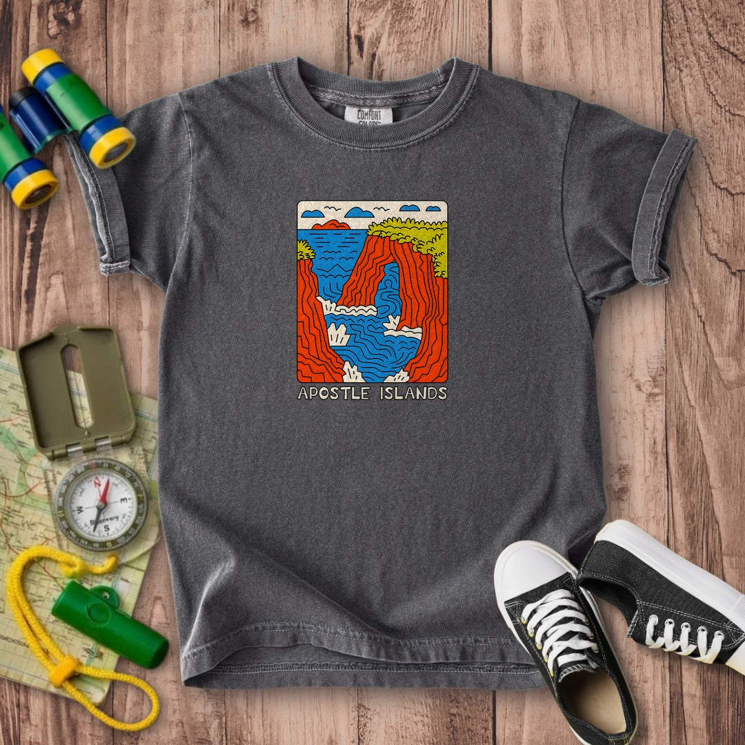 Apostle Islands National Lakeshore Kids Cotton T-Shirt