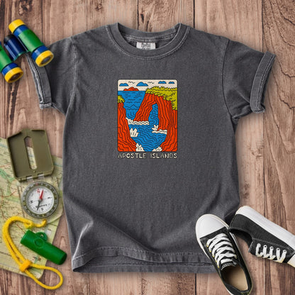 Apostle Islands National Lakeshore Kids Cotton T-Shirt