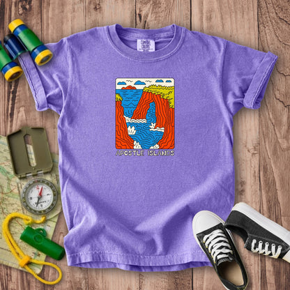 Apostle Islands National Lakeshore Kids Cotton T-Shirt
