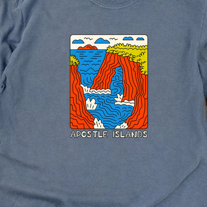 Apostle Islands National Lakeshore Cotton Long Sleeve