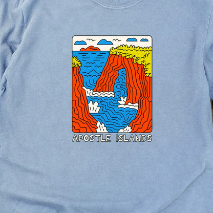 Apostle Islands National Lakeshore Cotton Long Sleeve