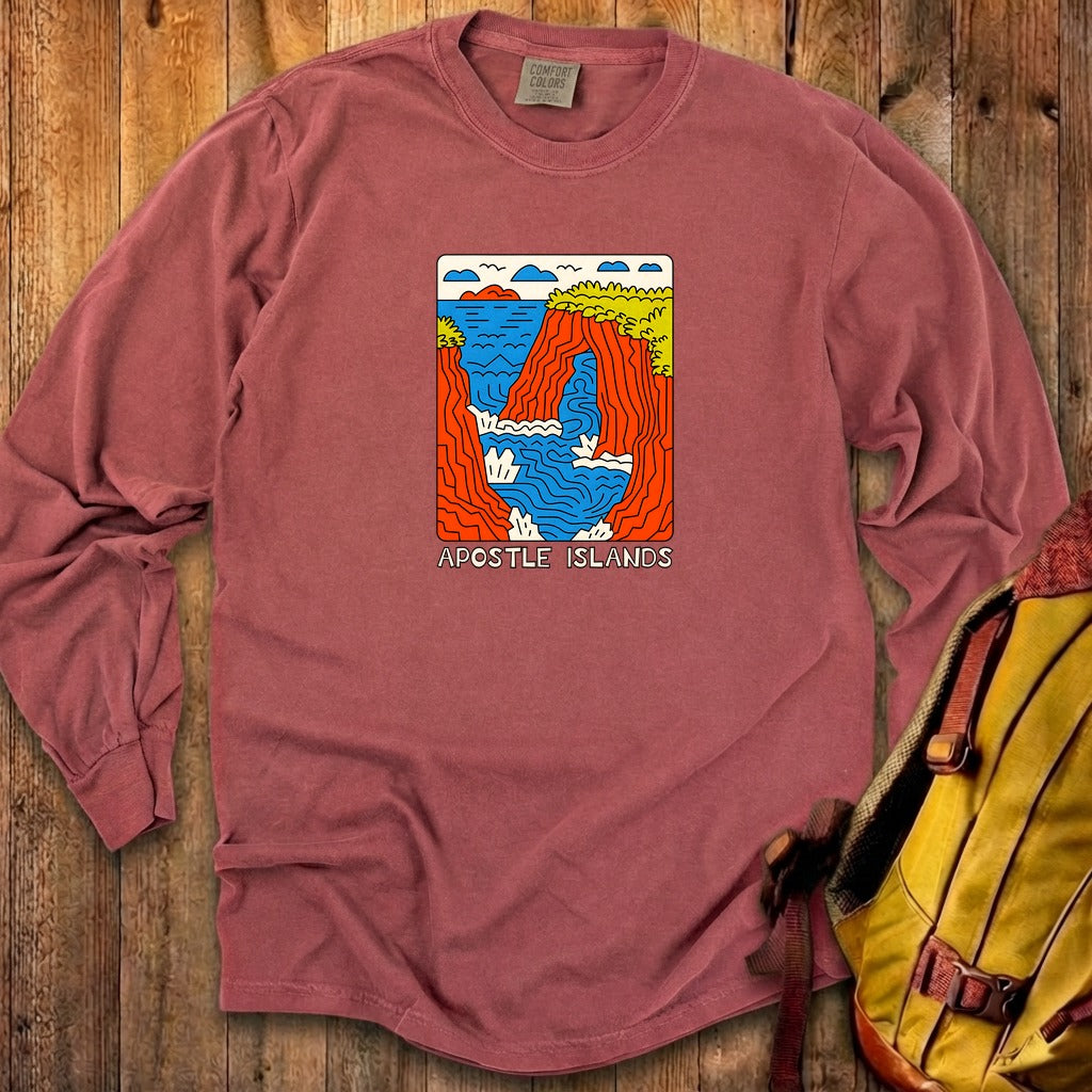 Apostle Islands National Lakeshore Cotton Long Sleeve