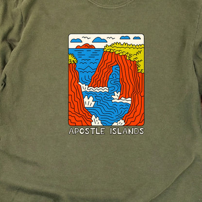 Apostle Islands National Lakeshore Cotton Long Sleeve