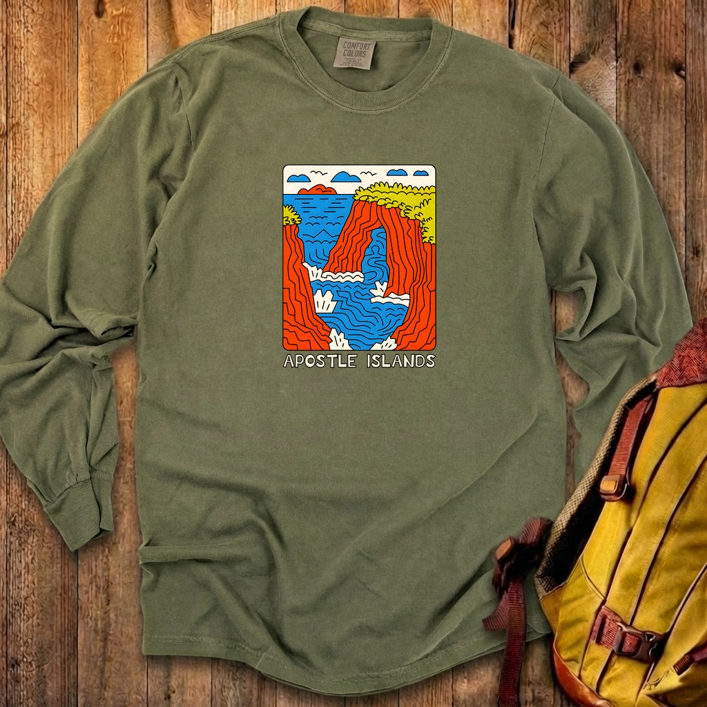Apostle Islands National Lakeshore Cotton Long Sleeve