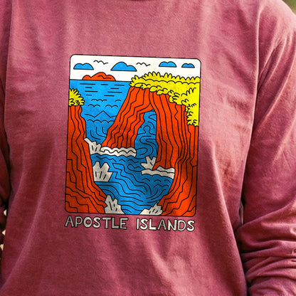 Apostle Islands National Lakeshore Cotton Long Sleeve