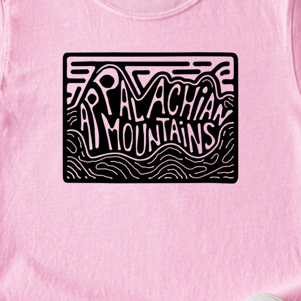 Appalachian Mountains Kids Cotton T-Shirt