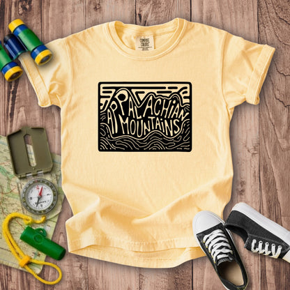 Appalachian Mountains Kids Cotton T-Shirt