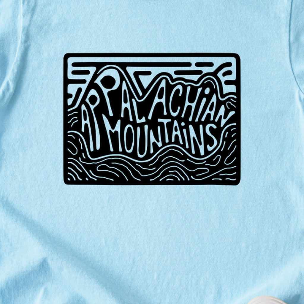 Appalachian Mountains Kids Cotton T-Shirt