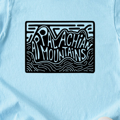 Appalachian Mountains Kids Cotton T-Shirt