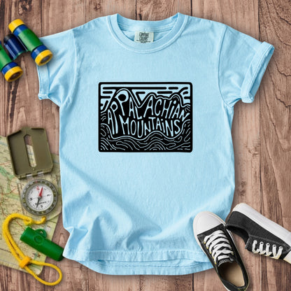 Appalachian Mountains Kids Cotton T-Shirt