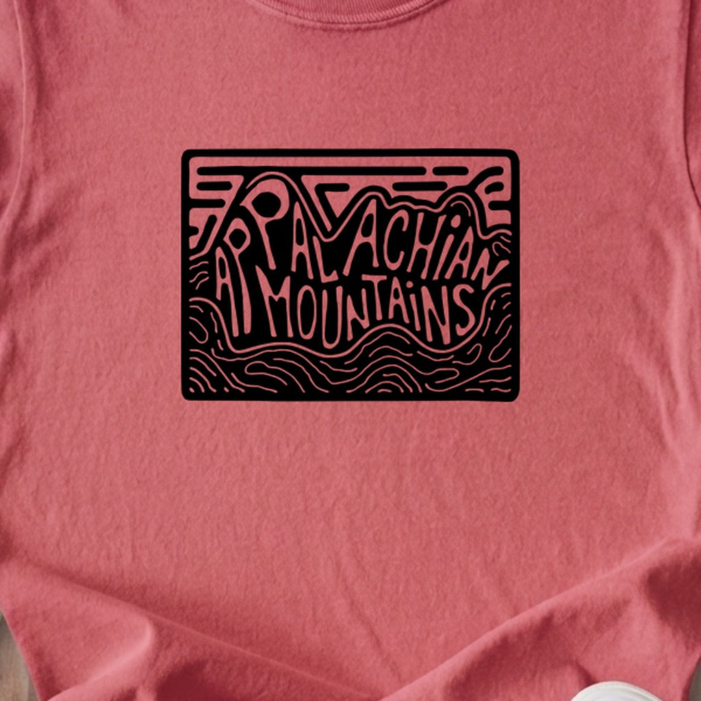 Appalachian Mountains Kids Cotton T-Shirt