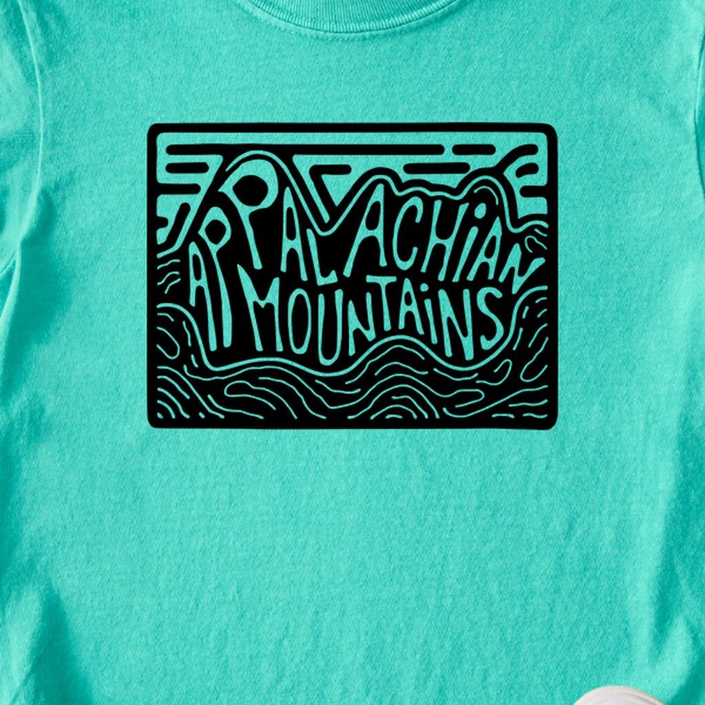 Appalachian Mountains Kids Cotton T-Shirt
