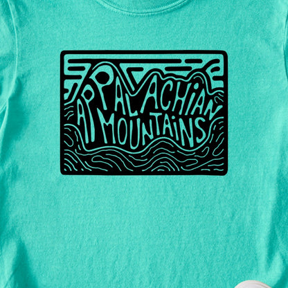 Appalachian Mountains Kids Cotton T-Shirt
