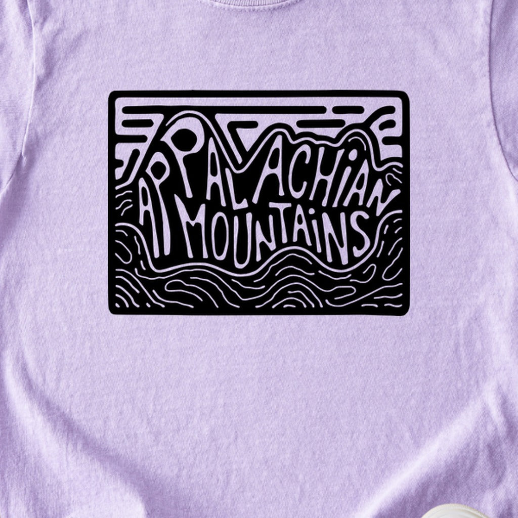 Appalachian Mountains Kids Cotton T-Shirt