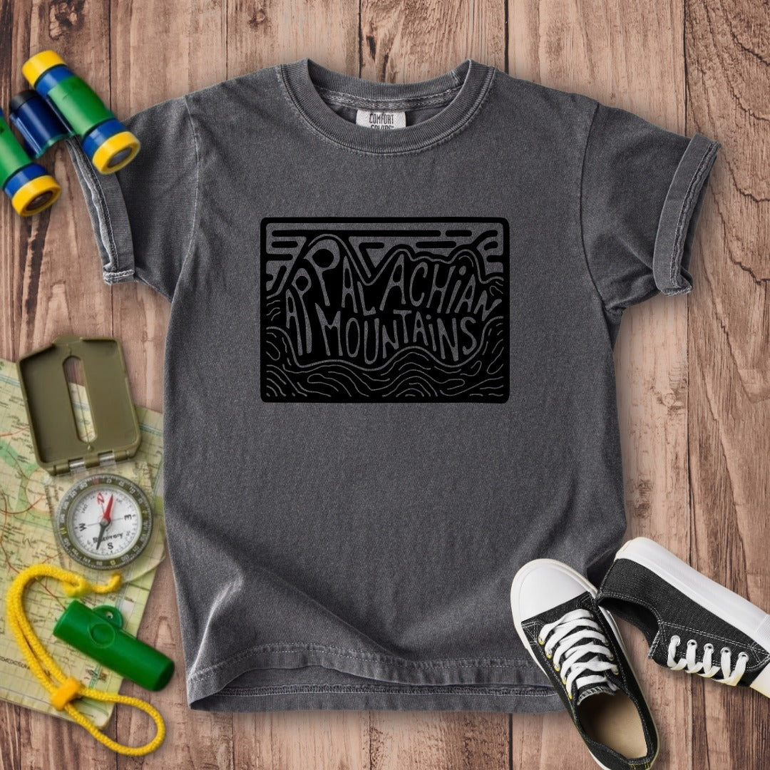 Appalachian Mountains Kids Cotton T-Shirt