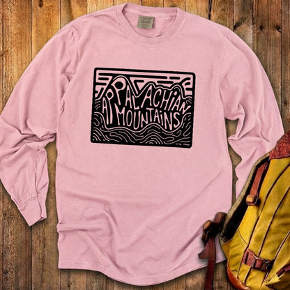 Appalachian Mountains Cotton Long Sleeve