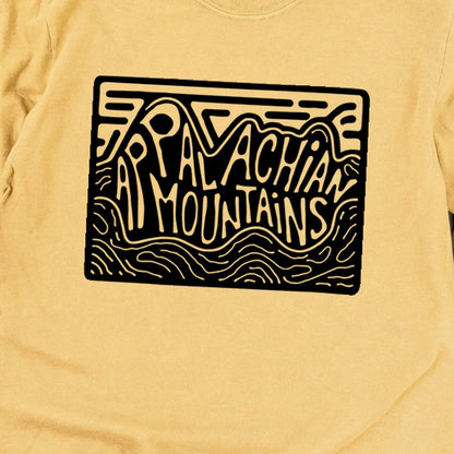 Appalachian Mountains Cotton Long Sleeve