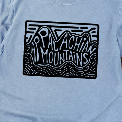Appalachian Mountains Cotton Long Sleeve