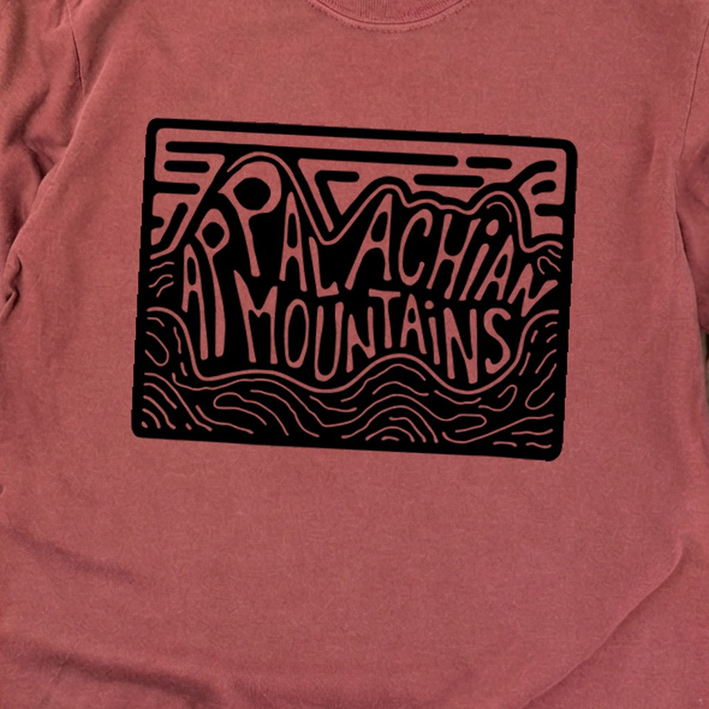Appalachian Mountains Cotton Long Sleeve