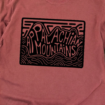 Appalachian Mountains Cotton Long Sleeve
