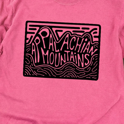 Appalachian Mountains Cotton Long Sleeve