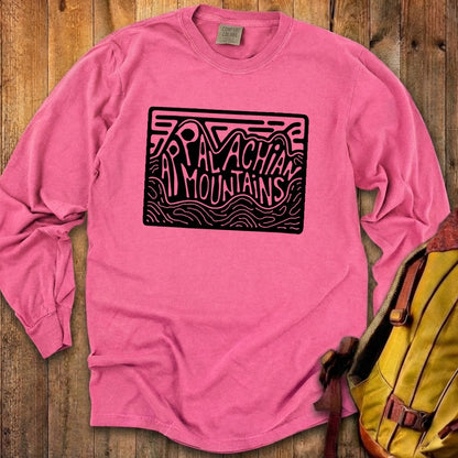 Appalachian Mountains Cotton Long Sleeve