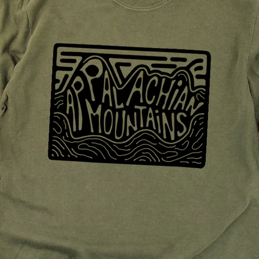 Appalachian Mountains Cotton Long Sleeve