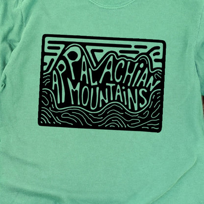 Appalachian Mountains Cotton Long Sleeve