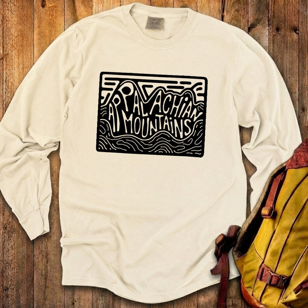 Appalachian Mountains Cotton Long Sleeve