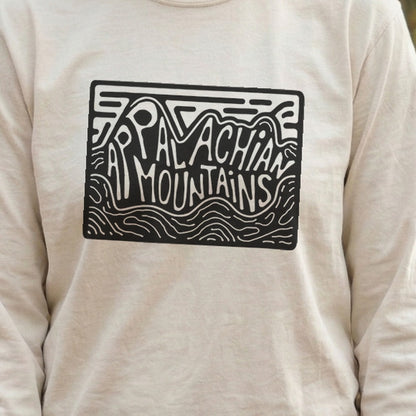 Appalachian Mountains Cotton Long Sleeve