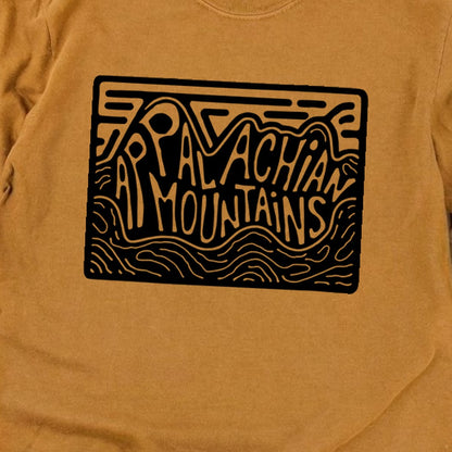 Appalachian Mountains Cotton Long Sleeve