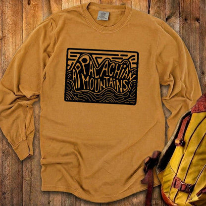 Appalachian Mountains Cotton Long Sleeve