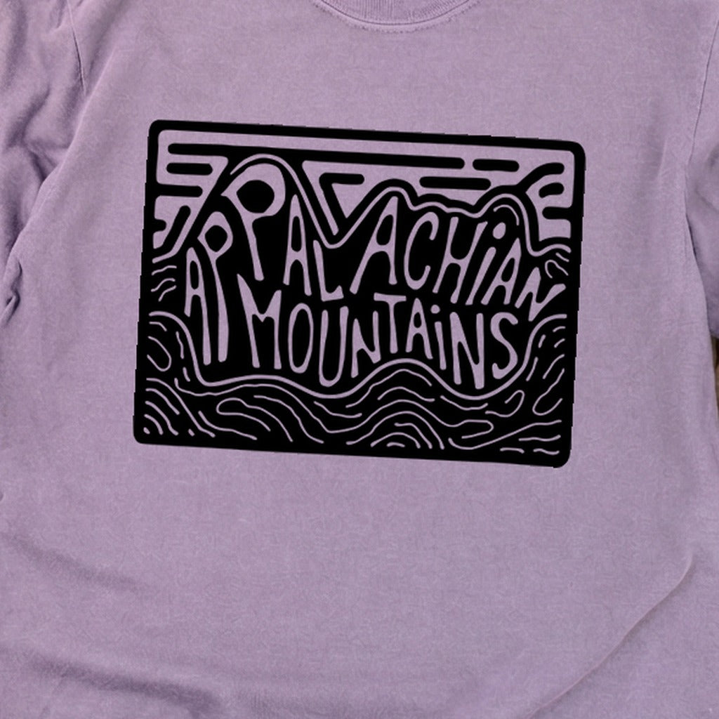 Appalachian Mountains Cotton Long Sleeve