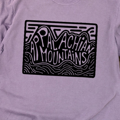 Appalachian Mountains Cotton Long Sleeve