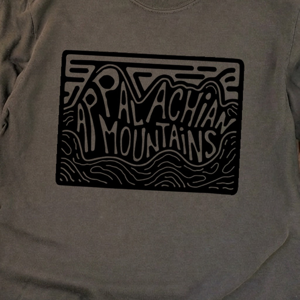 Appalachian Mountains Cotton Long Sleeve