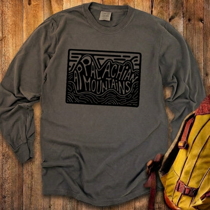 Appalachian Mountains Cotton Long Sleeve